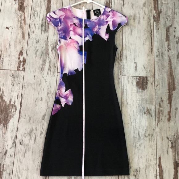 McQ by Alexander McQueen orchid print mini dress - Picture 9 of 12